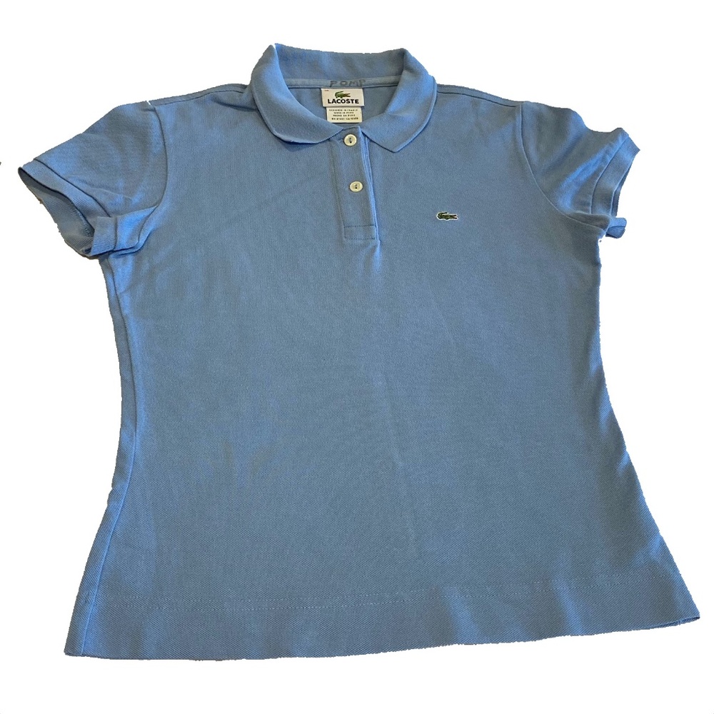 Lacoste Periwinkle Polo Size 38 - Picture 1 of 3